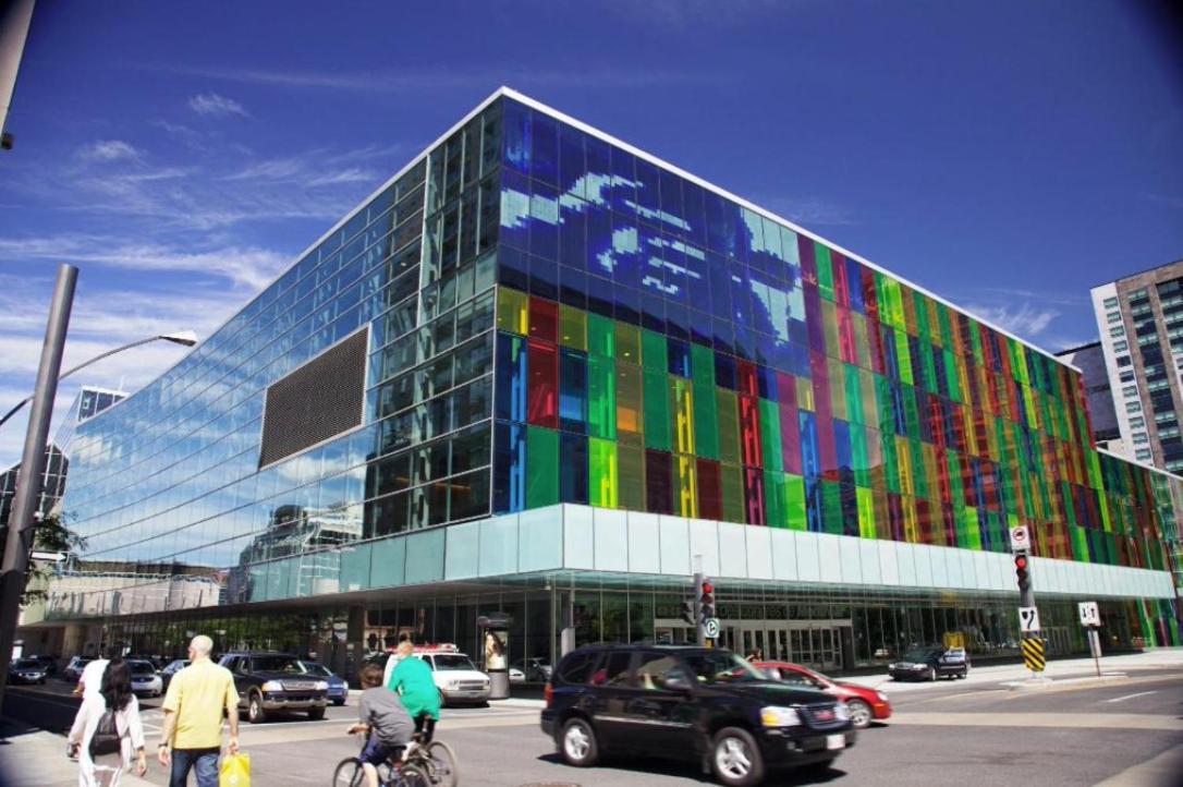 Bakan- Palais Des Congres, Convention Centre Montréal Exterior foto